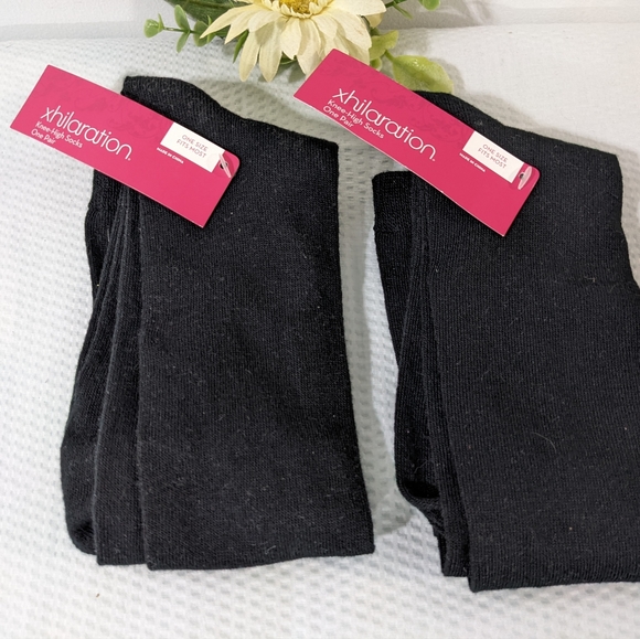2 Pair Xhilaration Boot Knee Socks NEW Target - Picture 4 of 8